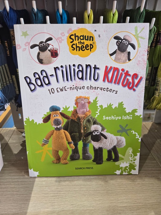Shaun The Sheep Baa-rilliant Knits Pattern Book by Sachiyo Ishii