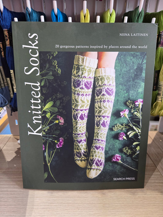 20 Knitted Socks Pattern Book by Nina Laitinen