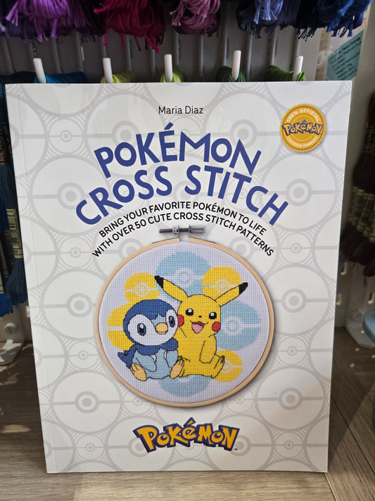 Pokemon Cross Stitch Pattern Book by Maria Diaz