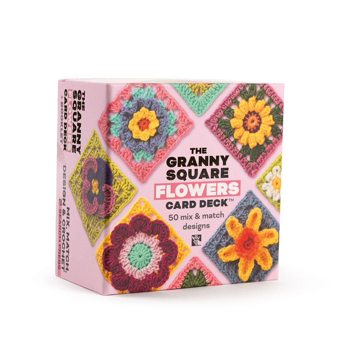 The Official Granny Square Flowers Card Deck by Claire Montgomerie