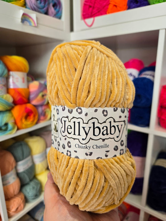Jellybaby Chenille Yarn 100g by Cygnet