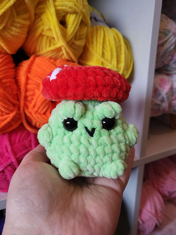 Teddy the Toadstool Digital Crochet Pattern
