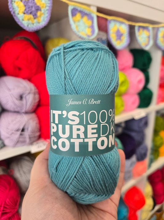 100% Its pure Cotton 100g by James C Brett