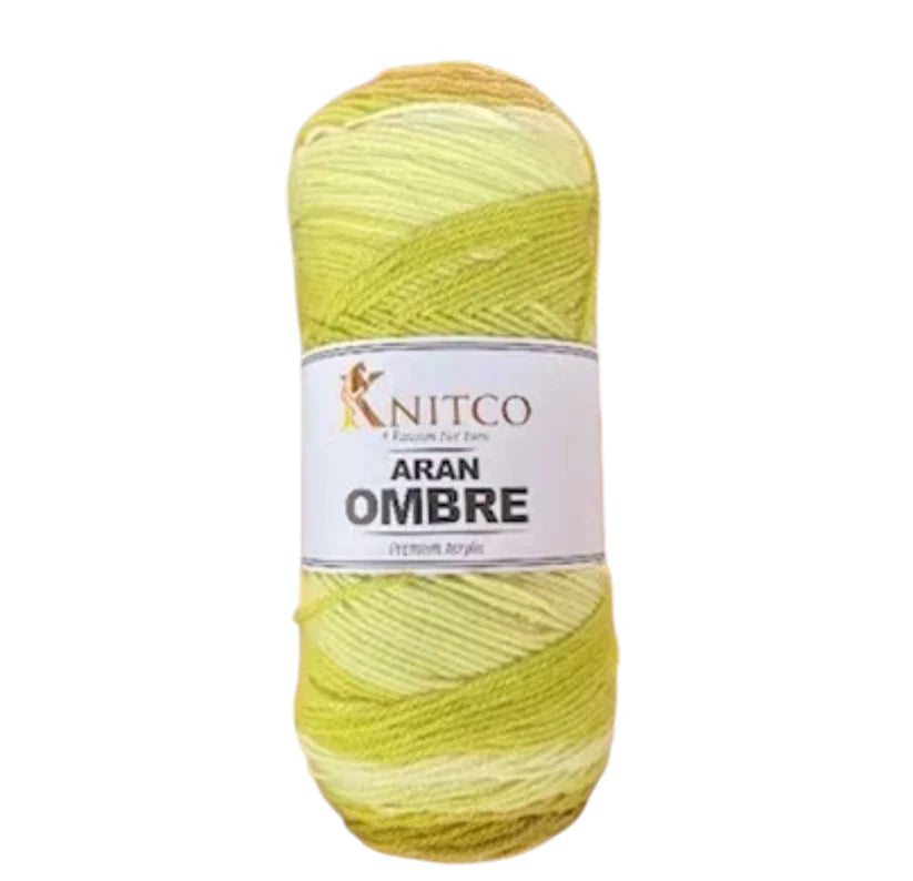 KnitCo Ombre Aran 200g Colour Changing Acrylic Yarn