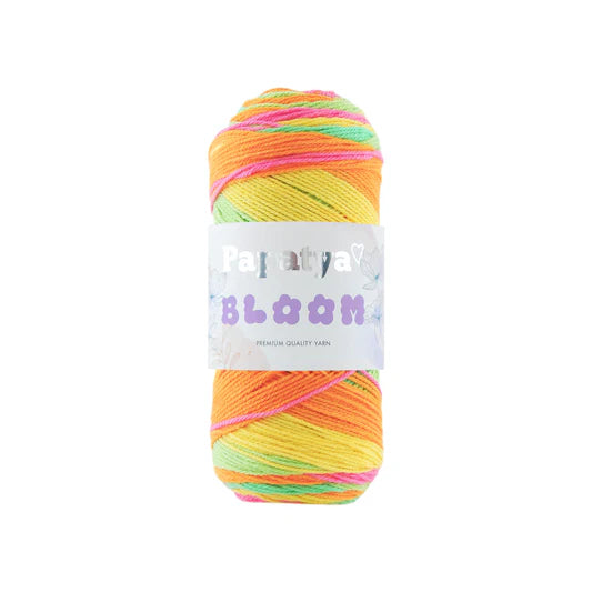 Papatya Bloom Cotton Acrylic DK Yarn Pack of 5