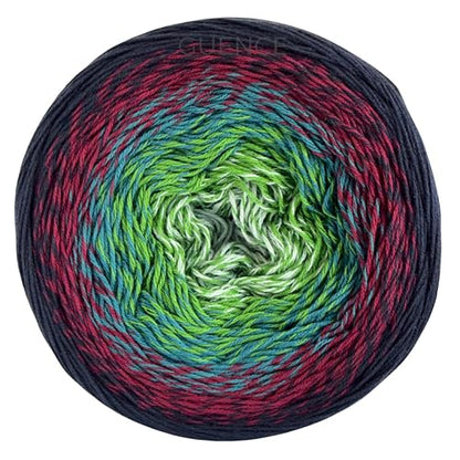 YarnArt Flowers 250g – 1000 m Gradient Cotton Blend Cake Yarn