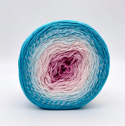 YarnArt Flowers 250g – 1000 m Gradient Cotton Blend Cake Yarn