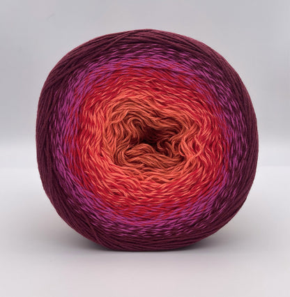 YarnArt Flowers 250g – 1000 m Gradient Cotton Blend Cake Yarn