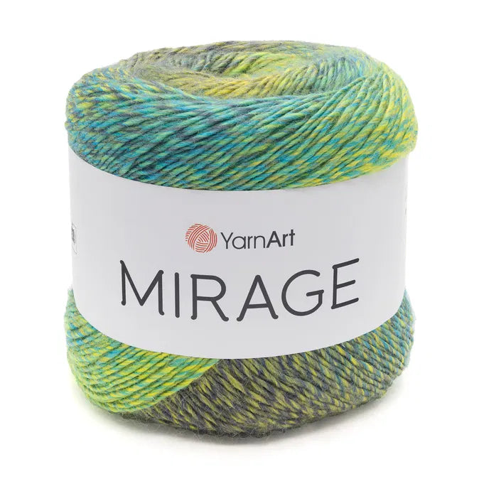 YarnArt Mirage 150g – Fine Wool‑Blend Sport Yarn (500 m)