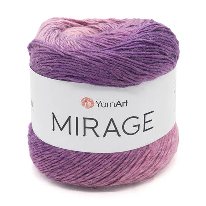 YarnArt Mirage 150g – Fine Wool‑Blend Sport Yarn (500 m)