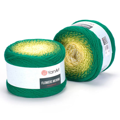 YarnArt Flowers Merino – 225 g Gradient Wool-Blend DK Yarn