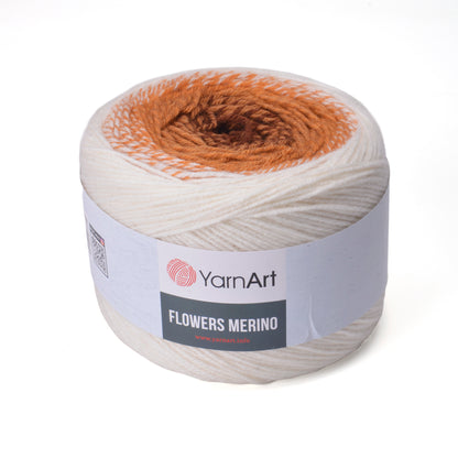 YarnArt Flowers Merino – 225 g Gradient Wool-Blend DK Yarn