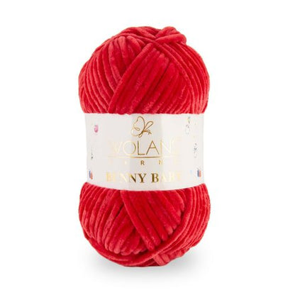 Wolans Bunnybaby 100g Chenille Yarn