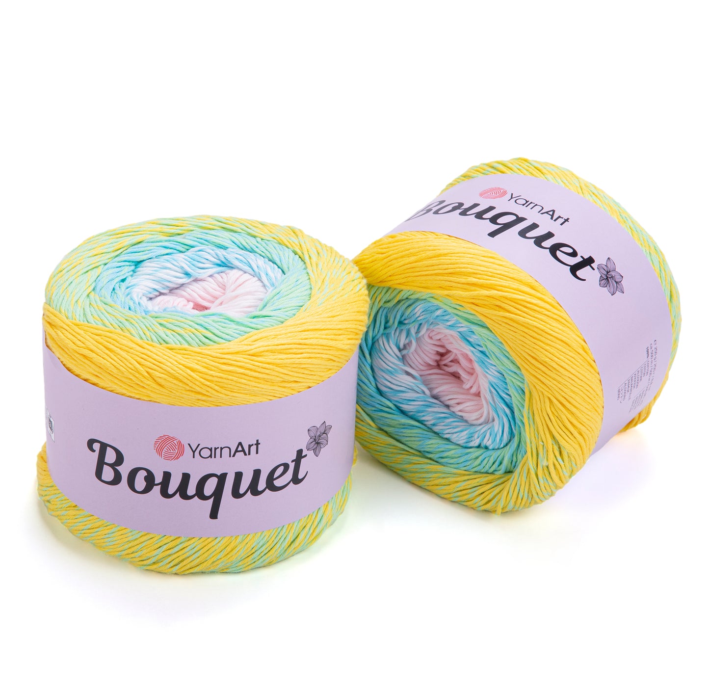 YarnArt Bouquet – 100% Cotton Gradient DK Yarn | 250g Cake
