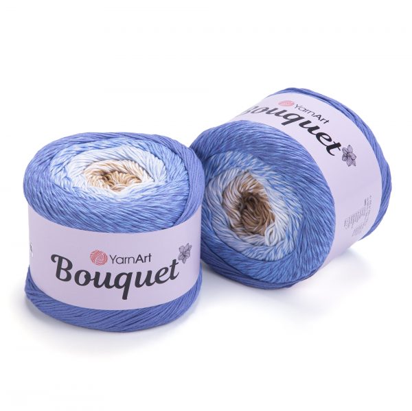 YarnArt Bouquet – 100% Cotton Gradient DK Yarn | 250g Cake