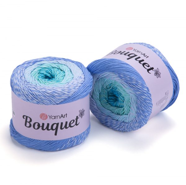 YarnArt Bouquet – 100% Cotton Gradient DK Yarn | 250g Cake