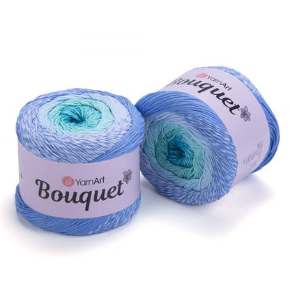 YarnArt Bouquet – 100% Cotton Gradient DK Yarn | 250g Cake