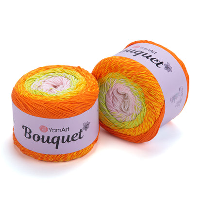 YarnArt Bouquet – 100% Cotton Gradient DK Yarn | 250g Cake