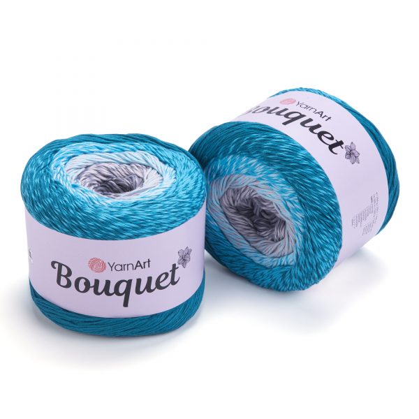 YarnArt Bouquet – 100% Cotton Gradient DK Yarn | 250g Cake