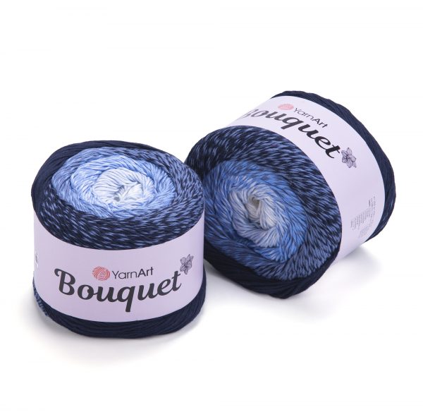 YarnArt Bouquet – 100% Cotton Gradient DK Yarn | 250g Cake