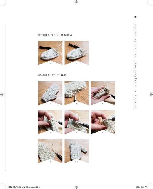 Crochet Hats and Mittens for Everyone by by Sascha Blase-Van Wagtendonk