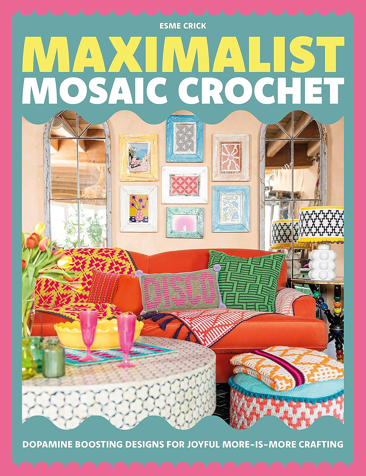 Maximalist Mosaic Crochet by  Esme Crick