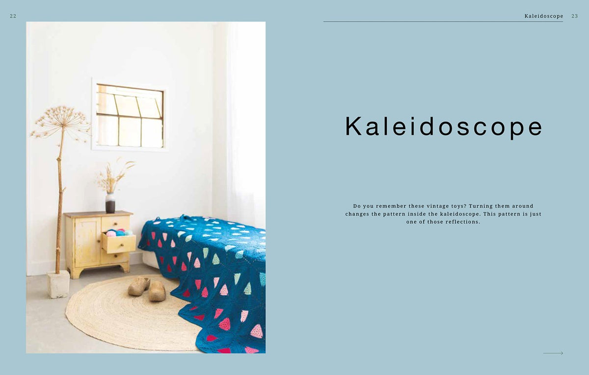 A Year of Crochet Blankets by Naomi Harreman