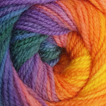 Aurora DK 100g Variegated wool blend yarn by James C Brett