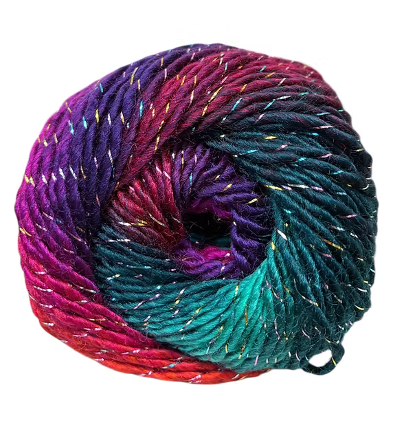 Cygnet Boho Spirit Highlights – 100g Sparkly Colour Changing Yarn