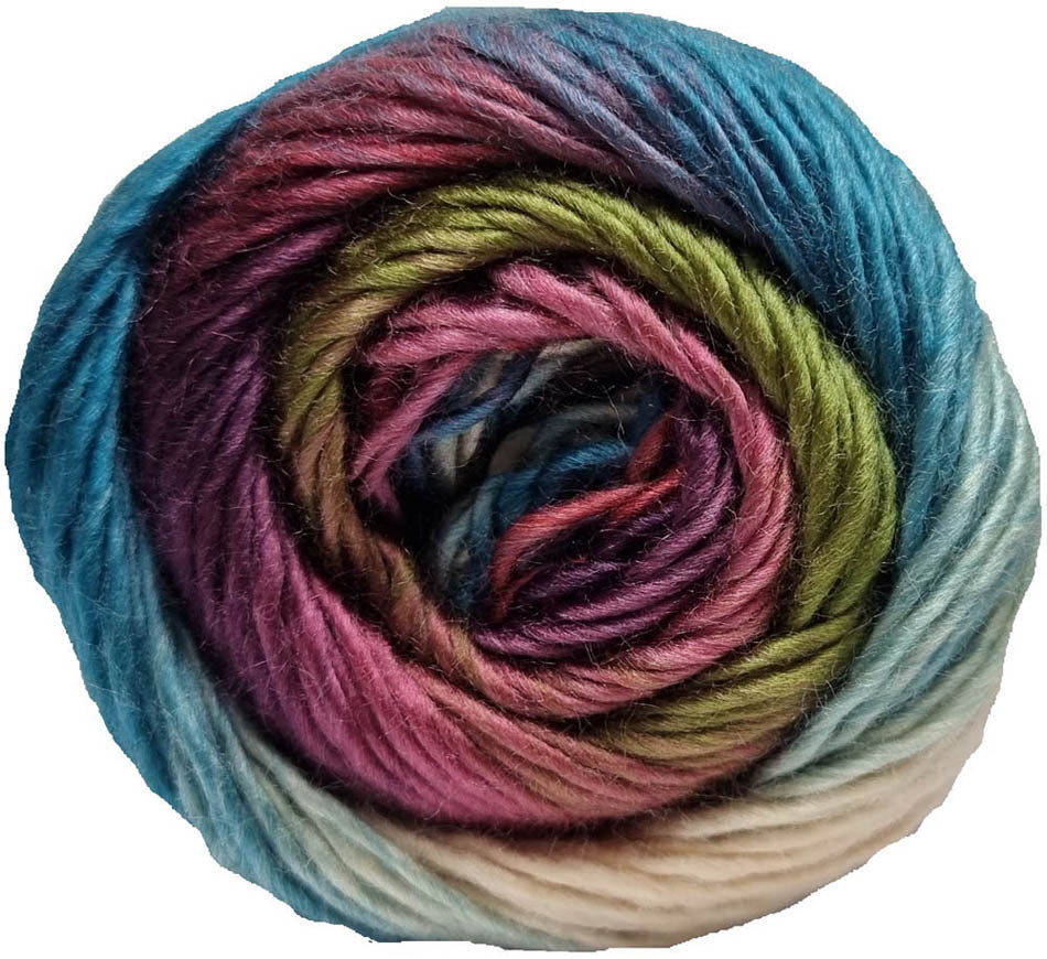 Boho Spirit 100g Variegated yarn by Cygnet