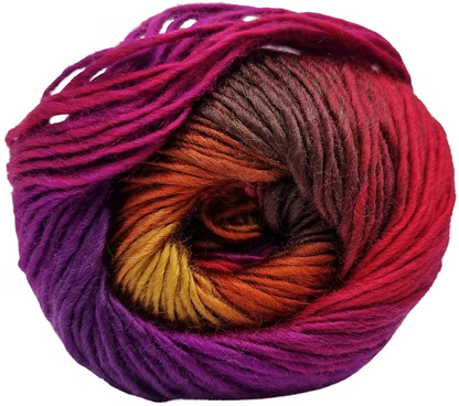 Boho Spirit 100g Variegated yarn by Cygnet