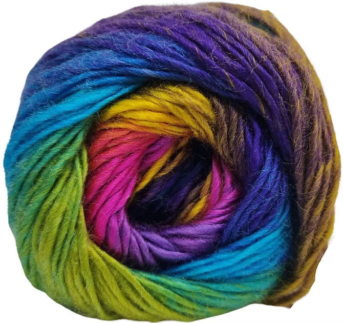 Boho Spirit 100g Variegated yarn by Cygnet
