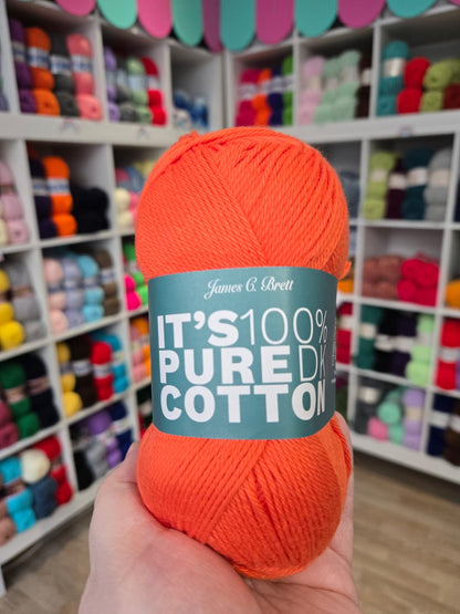 Its Pure Cotton - DK 100g Cotton Yarn by James C Brett