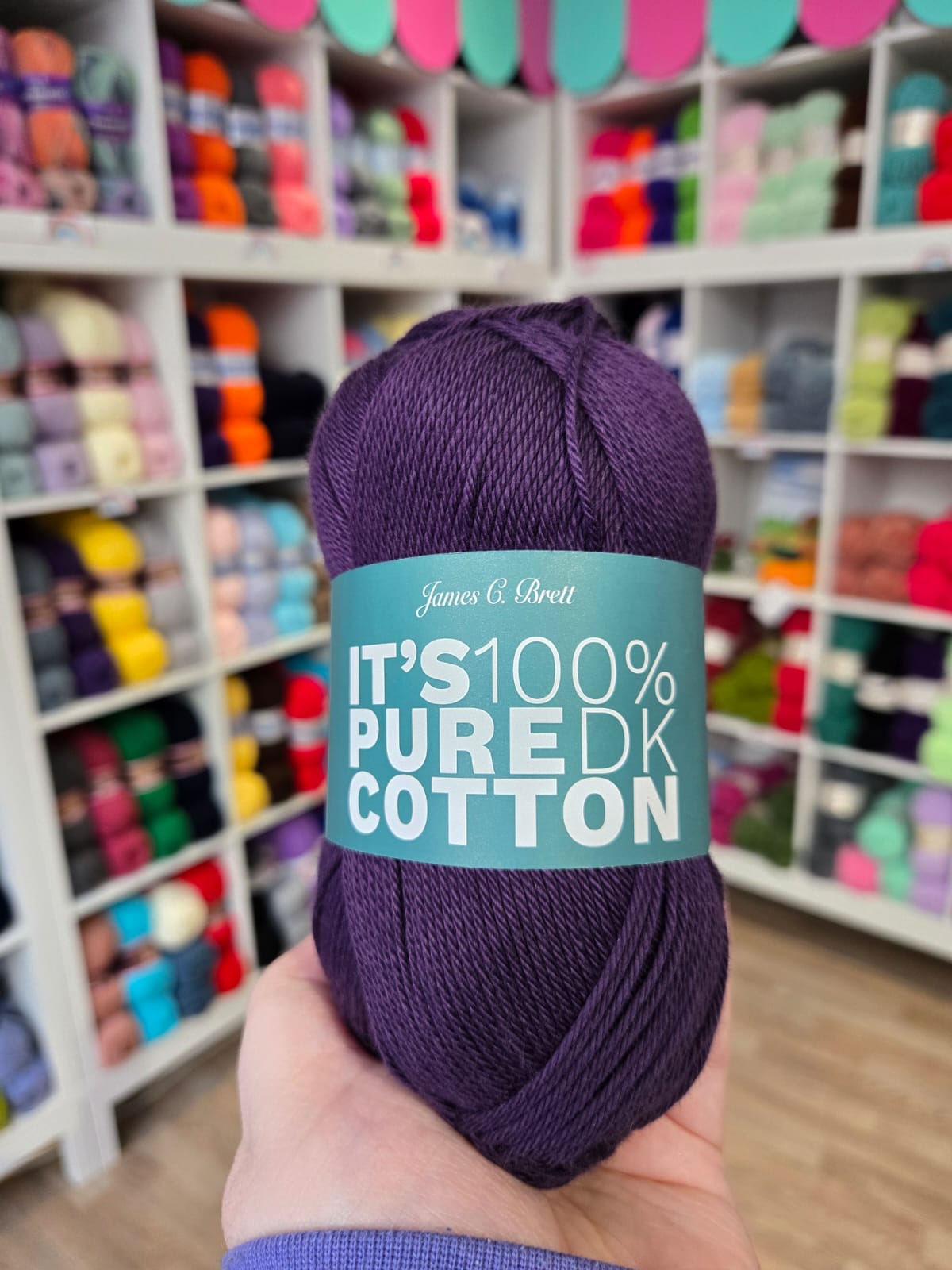 Its Pure Cotton - DK 100g Cotton Yarn by James C Brett