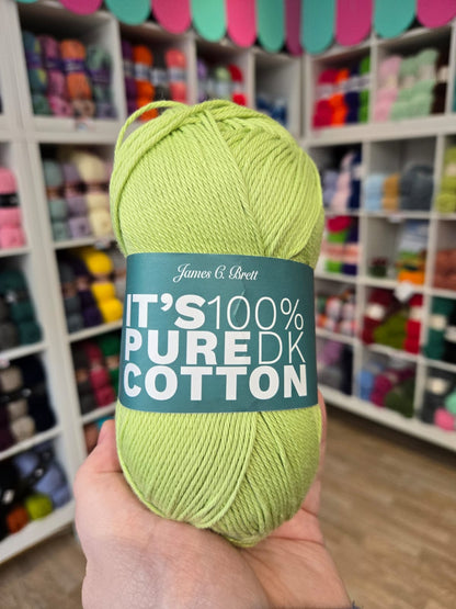 Its Pure Cotton - DK 100g Cotton Yarn by James C Brett