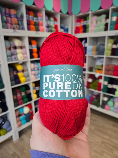 Its Pure Cotton - DK 100g Cotton Yarn by James C Brett