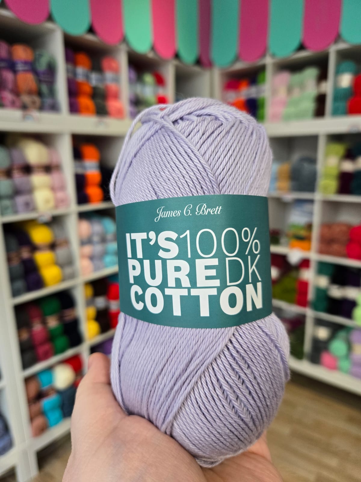 Its Pure Cotton - DK 100g Cotton Yarn by James C Brett