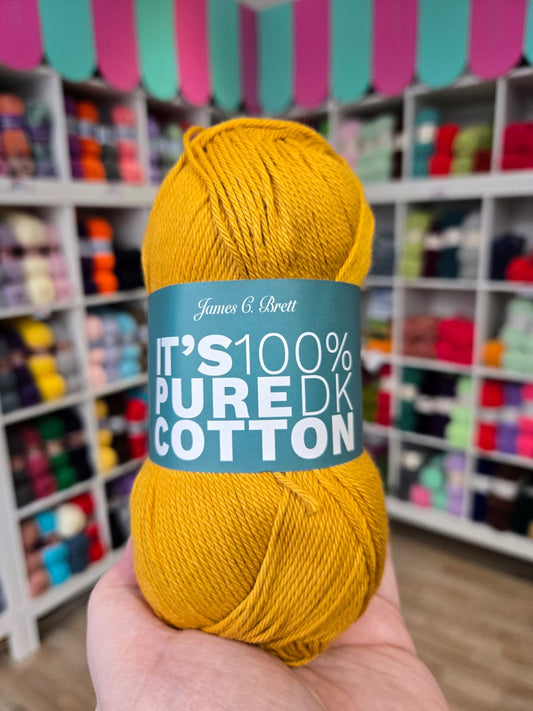 Its Pure Cotton - DK 100g Cotton Yarn by James C Brett