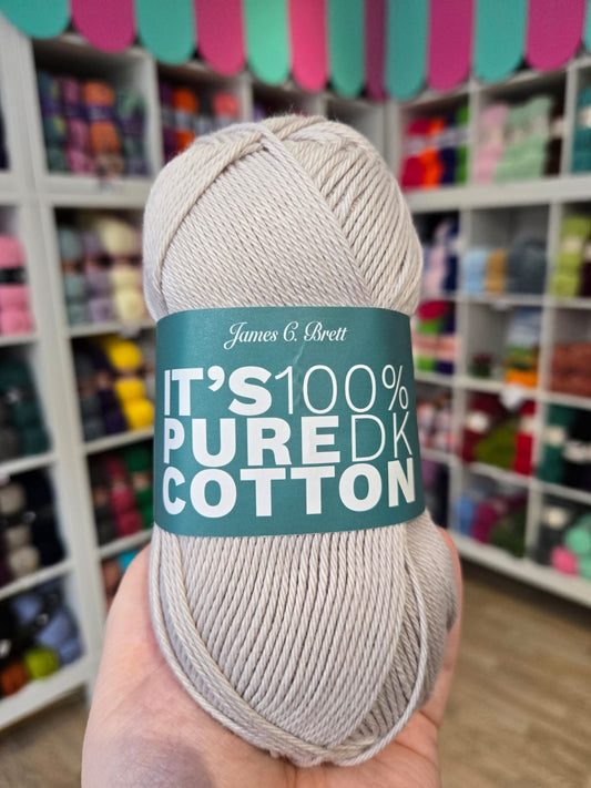 Its Pure Cotton - DK 100g Cotton Yarn by James C Brett