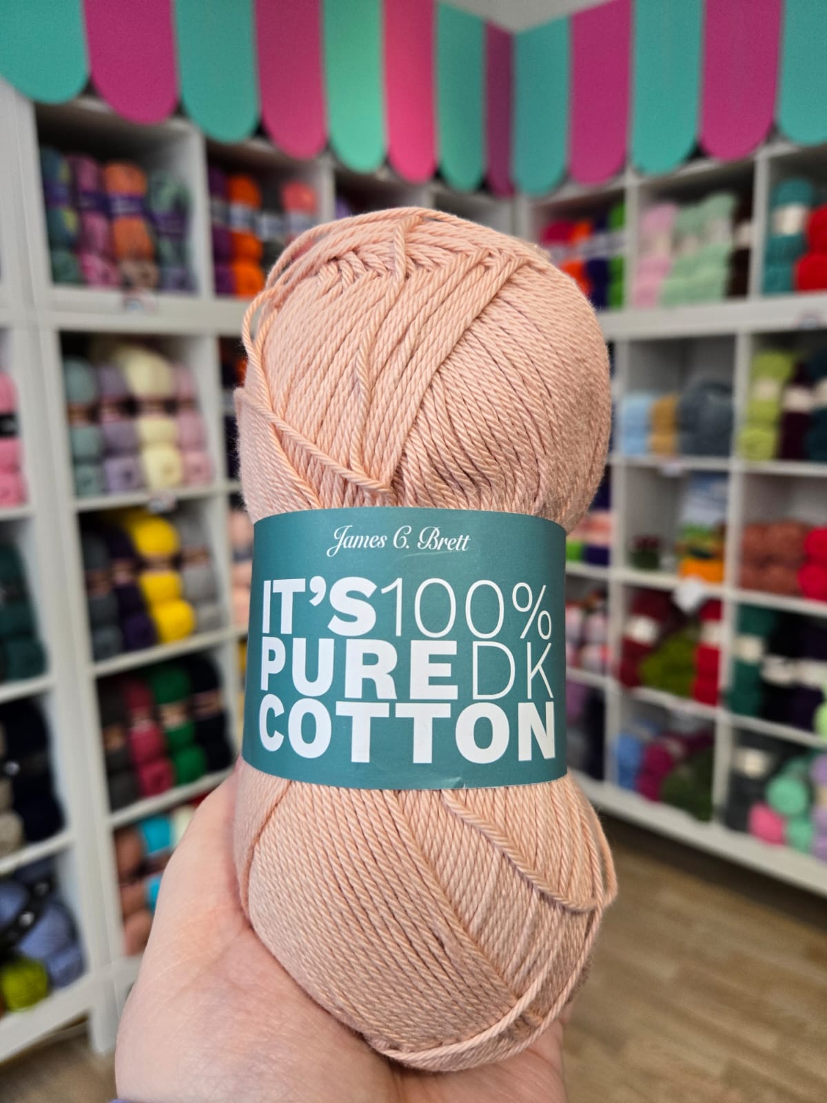 Its Pure Cotton - DK 100g Cotton Yarn by James C Brett