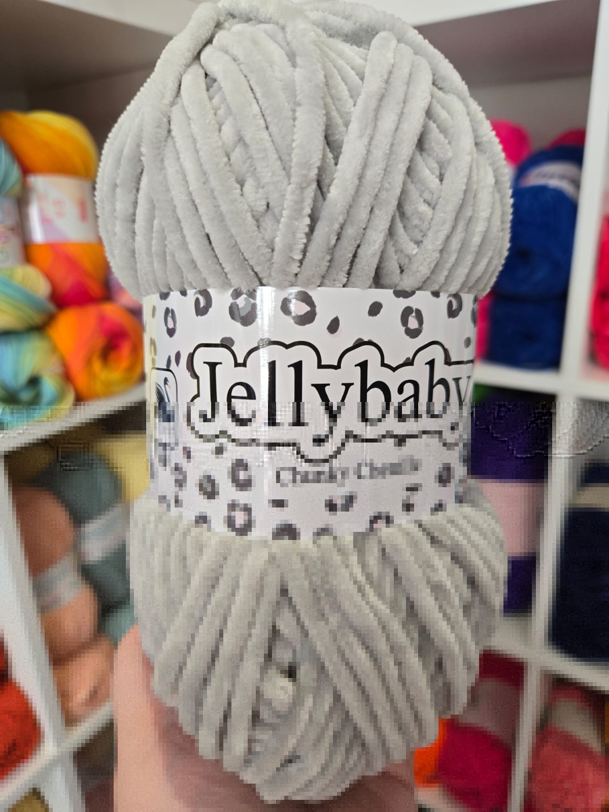 Jellybaby Chenille Yarn 100g by Cygnet