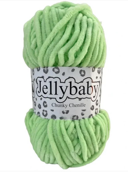 Jellybaby Chenille Yarn 100g by Cygnet