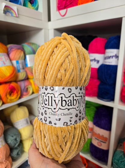 Jellybaby Chenille Yarn 100g by Cygnet