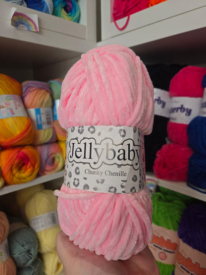 Jellybaby Chenille Yarn 100g by Cygnet
