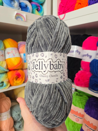 Jellybaby Chenille Yarn 100g by Cygnet