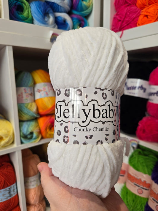 Jellybaby Chenille Yarn 100g by Cygnet