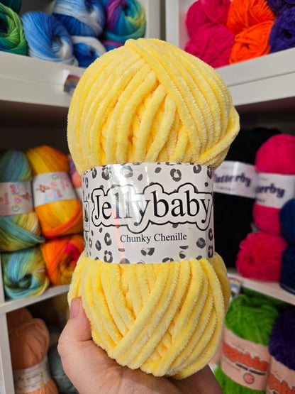 Jellybaby Chenille Yarn 100g by Cygnet