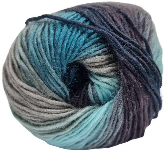 Boho Spirit 100g Variegated yarn by Cygnet