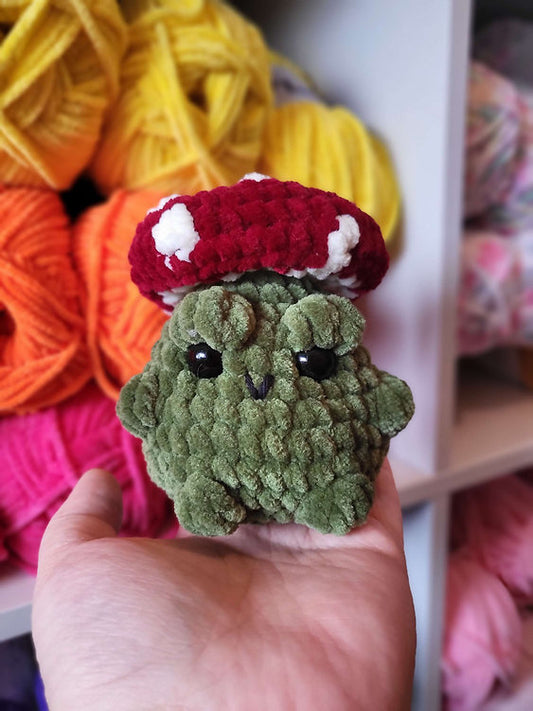 Teddy the Toadstool Digital Crochet Pattern