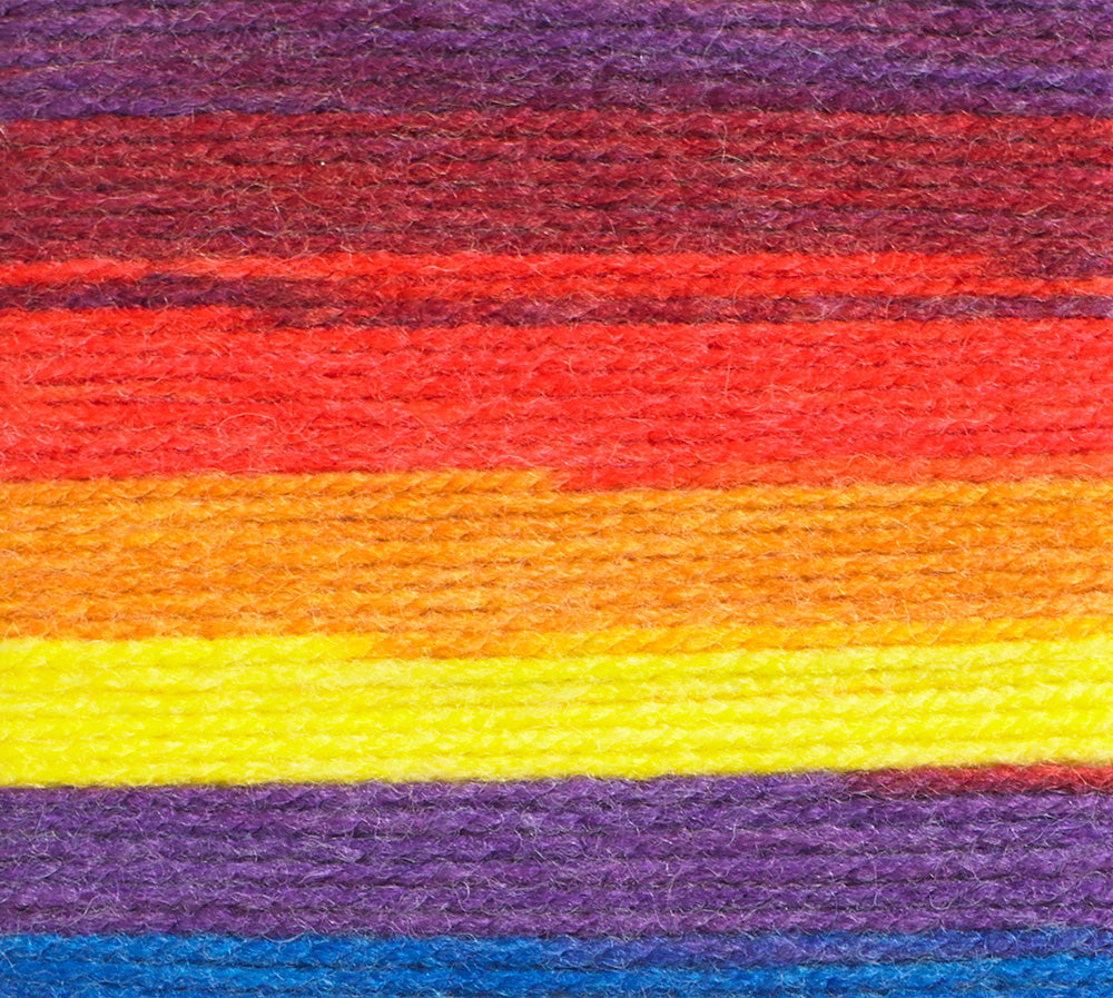 James C. Brett Aurora Chunky – 100g Self-Striping Wool Blend Yarn